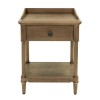 Willis and Gambier Elle Solid Ash 1 Drawer Bedside Table