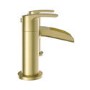 Brushed Brass Bath Mixer Tap - Elina