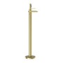 Brushed Brass Freestanding Bath Shower Mixer Tap - Elina