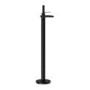 Matt Black Freestanding Bath Shower Mixer Tap - Elina