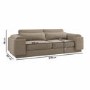 Mink Velvet 3 Seater Sofa and Armchair Set - Elvi