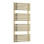 Brass Curved Towel Radiator 1000 x 500mm - Ember