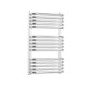 Chrome Curved Towel Radiator 740 x 500mm - Ember