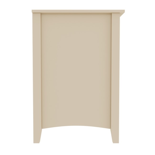 Emery 3 Drawer Bedside Cabinet in Cream/Ivory