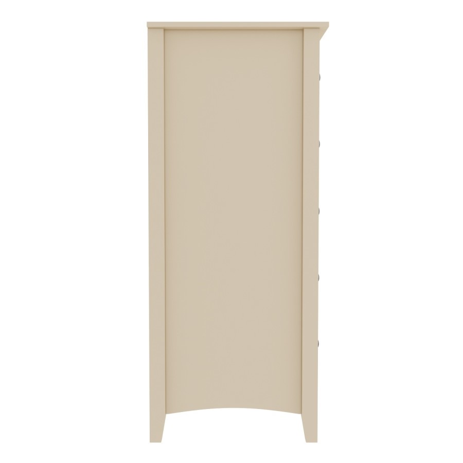 GRADE A1 - Emery 2+4 Chest of Drawers in Cream/Ivory