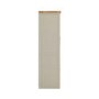 ONLY OPENED - Beige Double Freestanding Kitchen Larder with Oak Crate Drawers - Emilia