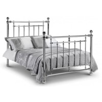 Julian Bowen Empress Chrome Double Bed
