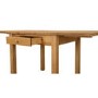 GRADE A1 - Emerson Large Wooden Drop Leaf Extendable 6 Seater Dining Table - Solid PIne