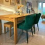 Rectangle Solid Wood Dining Table - Seats 6 - Emerson