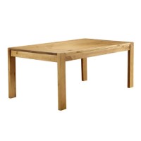 GRADE A1 - Emerson Solid Pine Wooden Rectangle Dining Table - 4 Seater