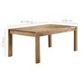 GRADE A1 - Emerson Solid Pine Medium 4 Seater Dining Table 