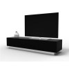 Alphason Element High Gloss Modular TV Unit with Infra Red Friendly Doors in Black