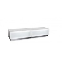 Alphason Element High Gloss Modular TV Unit with Infra red friendly doors in White
