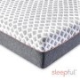 Super King Memory Foam Top 1000 Pocket Sprung Hybrid Rolled Mattress - Sleepful Premium