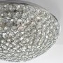 Ceiling Light with Crystals & Flush Fitting - Chryla
