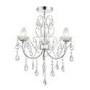 Chandelier with 3 Lights & Crystals - Tabitha