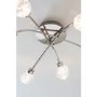 LED Ceiling Light with 6 Bubbled Shades - Versa