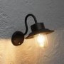 IP44 Black Outdoor Wall Light - Chesham