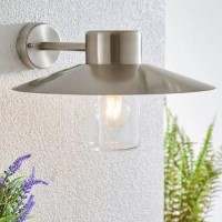 IP44 Stainless Steel Outdoor Wall Light - Fenwick