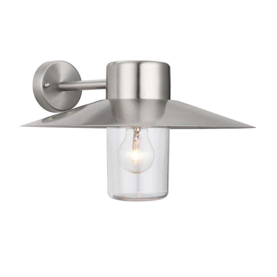 IP44 Stainless Steel Outdoor Wall Light - Fenwick