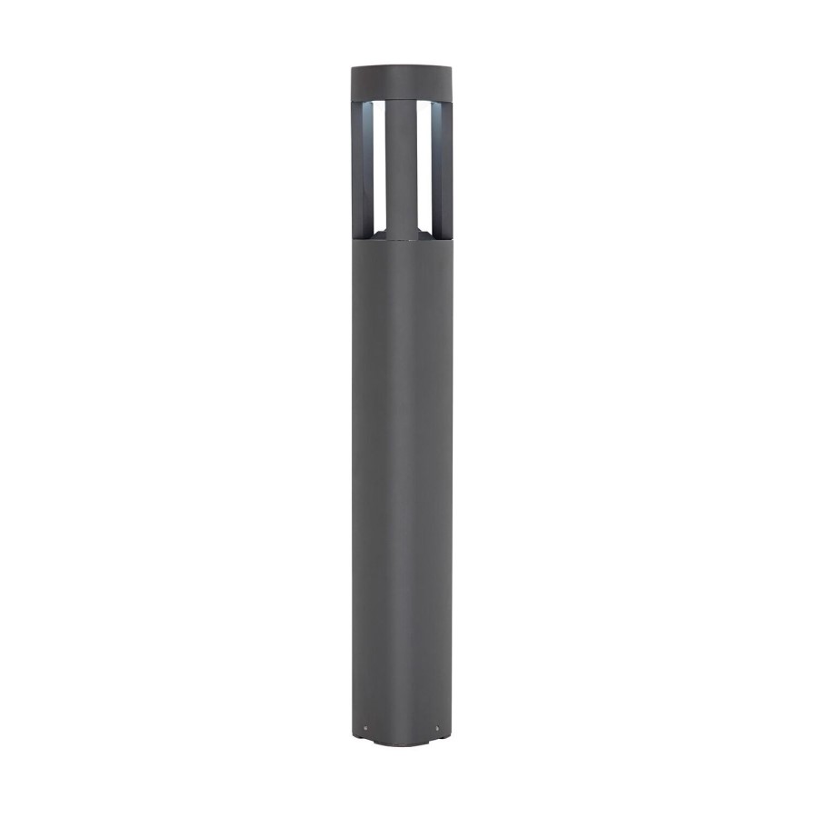 LED Outdoor Bollard Light in Dark Grey - Tribeca