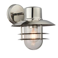 IP44 Stainless Steel Outdoor Wall Lantern - Jenson