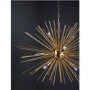 GRADE A2 - 9 Light Gold Sputnik Chandelier - Orta