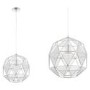Chrome Geometric Pendant Light - Armour