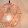 Chrome Geometric Pendant Light - Armour
