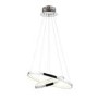 Pendant Ceiling Light with Chrome Plate & Frosted Finish - Kline