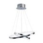 Pendant Ceiling Light with Chrome Plate & Frosted Finish - Kline