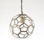 Antique Brass Geometric Pendant - Miele