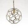 Antique Brass Geometric Pendant - Miele