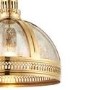 Brass Dome Morrocan Pendant Light - Endon
