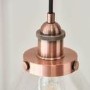 Pendant Light in Copper & Glass - Hansen