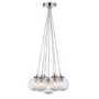 7 Light Bubble Glass Ceiling Pendant - Harbour
