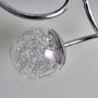 3 Light Chrome Semi Flush Ceiling Mount - Auria