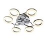 LED Semi Flush Ceiling Light in Chrome - Hoopla