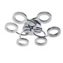 LED Semi Flush Ceiling Light in Chrome - Hoopla