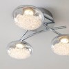 LED Ceiling Light with Semi Flush Fitting - Oria