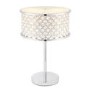 Chrome & Crystal Table Lamp - Hudson