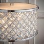 Chrome & Crystal Table Lamp - Hudson