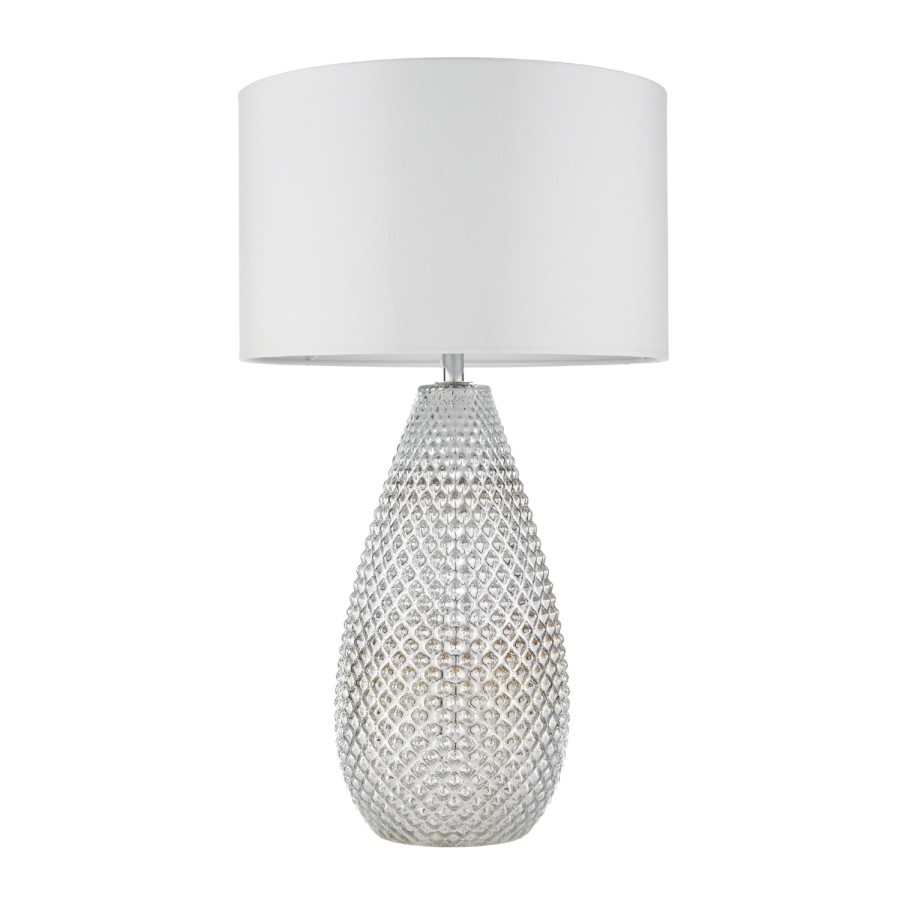 Mercury Glass Table Lamp - Livia