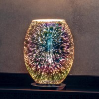 Holographic Glass Touch Table Lamp - Stellar Holographic Glass Touch Table Lamp - Stellar