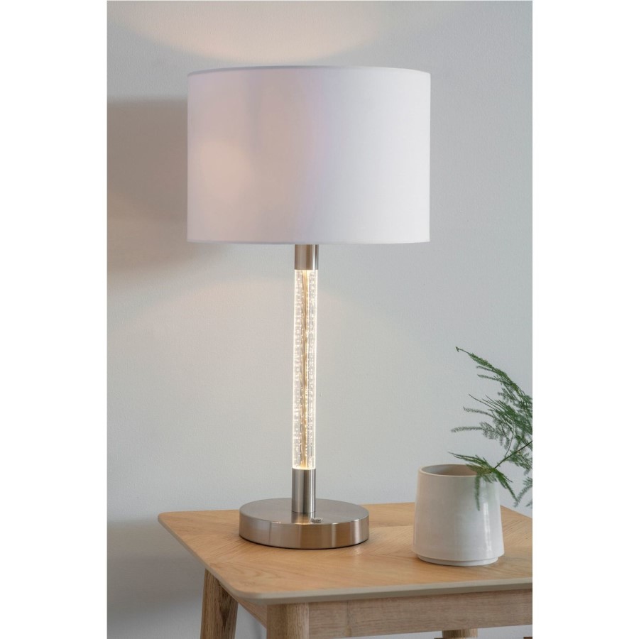 Chrome Bauble Effect Table Lamp - Andromeda