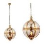 Vienna Ceiling Pendant Light with Brass & Mercury Glass Finish