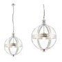 Vienna Ceiling Pendant Light with Nickel Plated Brass & Glass Finish