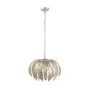 Chrome Leaf Pendant Light - Delphine