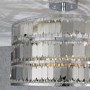 Chrome Flush Ceiling Light - Eldora
