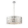 5 Light Chrome Maroccan Pendant - Eldora